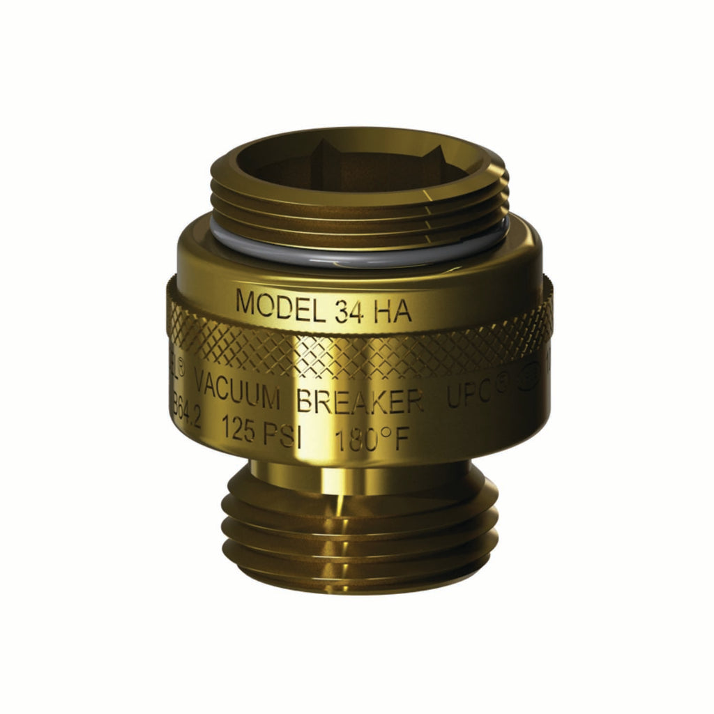 34HA-BR Vacuum Breaker - Brass – Eagle Mountain