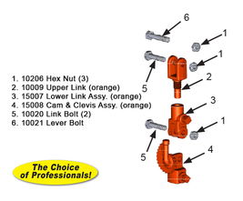 RK-YHL Y1/Y2/Y34 HANDLE LINKAGE REPAIR KIT