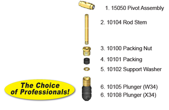 RK-X34 Yard Hydrant Repair Kit