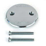 38080 Push Pull 1.6"x16 Trim Kit w/1 3/8" Body, One-hole overflow cover