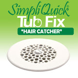 Watco SimpliQuick® Tub Fix Bathtub "Hair Catcher"