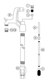 X34 Operating Rod Assembly