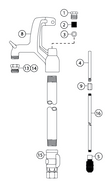 X34 - 3/8” Operating Rod (Bury Depth & Length)