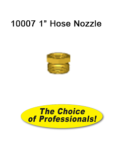 10007 1 in Brass Hose Nozzle