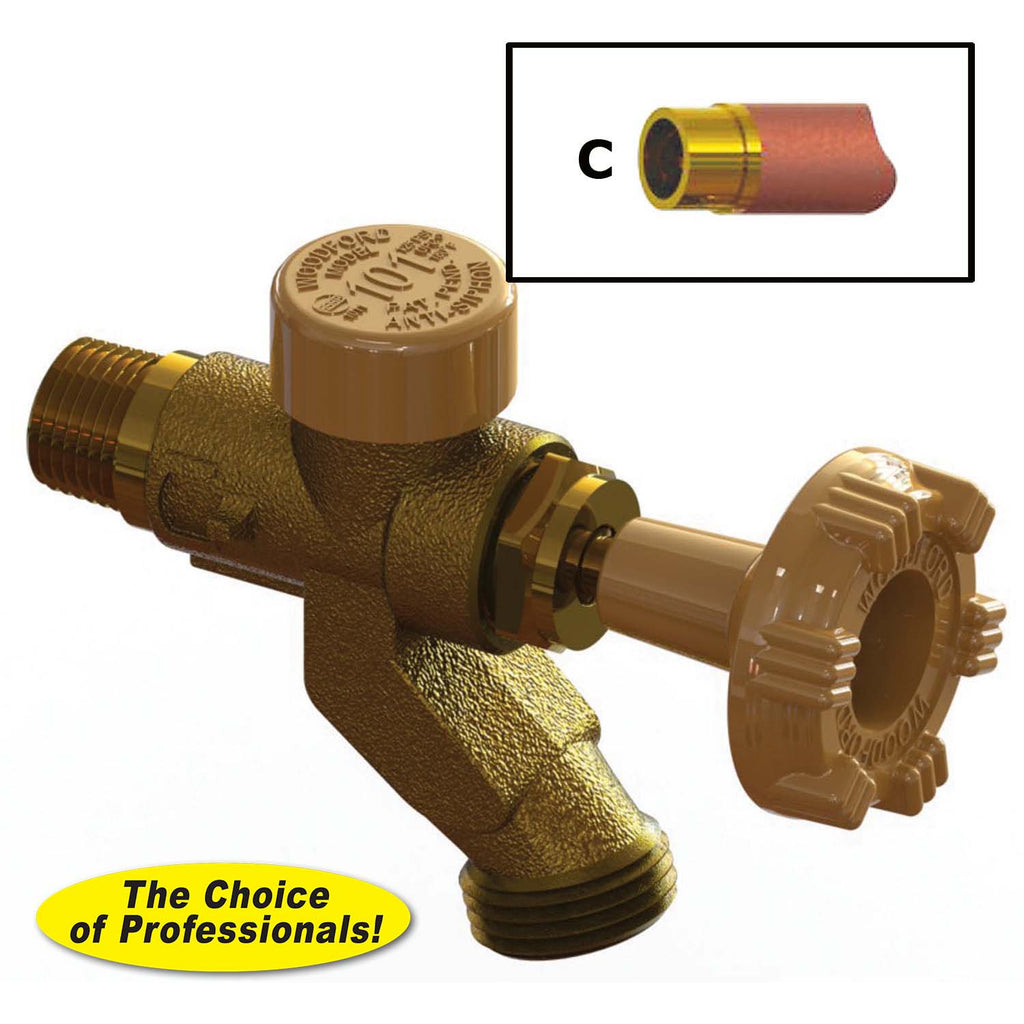 101 Mild Climate Wall Faucet – Eagle Mountain