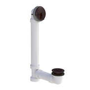 600-TL-PVC-BZ TRIP LEVER Bath Waste, Sch 40 PVC, Rubbed Bronze