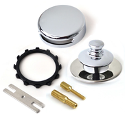 948701-PP-CP-2P UNIVERSAL NUFIT® PUSH PULL® TRIM KIT - 3/8"-5/16" Combo & Trip Lever Pin - Chrome Plated