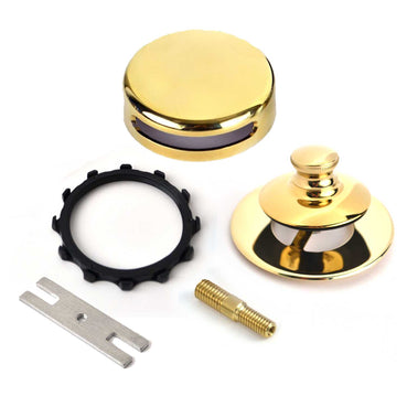 948701-PP-PB Universal NuFit® Foot Actuated Trim Kit - 3/8-5/16 Brass Adapter Pin - Polished Brass