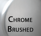 01024CB Overflow Plate Screw - Brass - 2.25" - Chrome Brushed