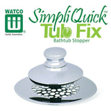 Watco SimpliQuick® Tub Fix Bathtub Stopper
