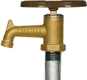 Model Y30 Post Yard Hydrant - Brass