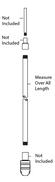 Woodford Model Y1 Y2 & Y34  Stainless Steel Operating Pipe