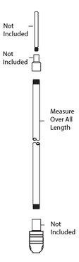 Woodford Model Y1 Y2 & Y34  Stainless Steel Operating Pipe