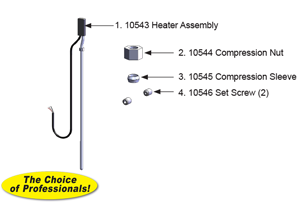 RK-HTR H34 Heater Assembly Repair Kit