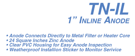 TN-IL Inline Anode-1 Inch